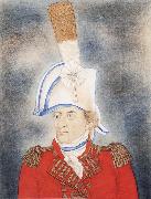 unknow artist Portrait of General Gerard Lake Spain oil painting artist